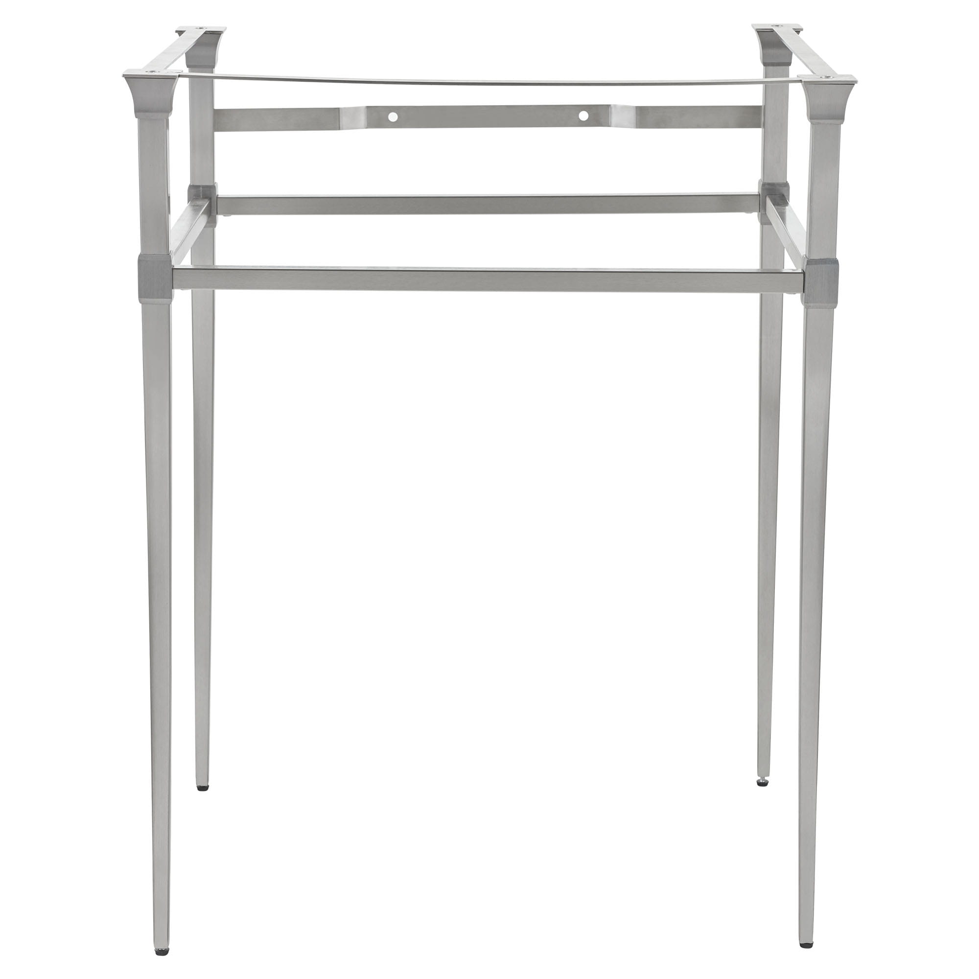 Town Square S Console Table   BRUSHED NICKEL